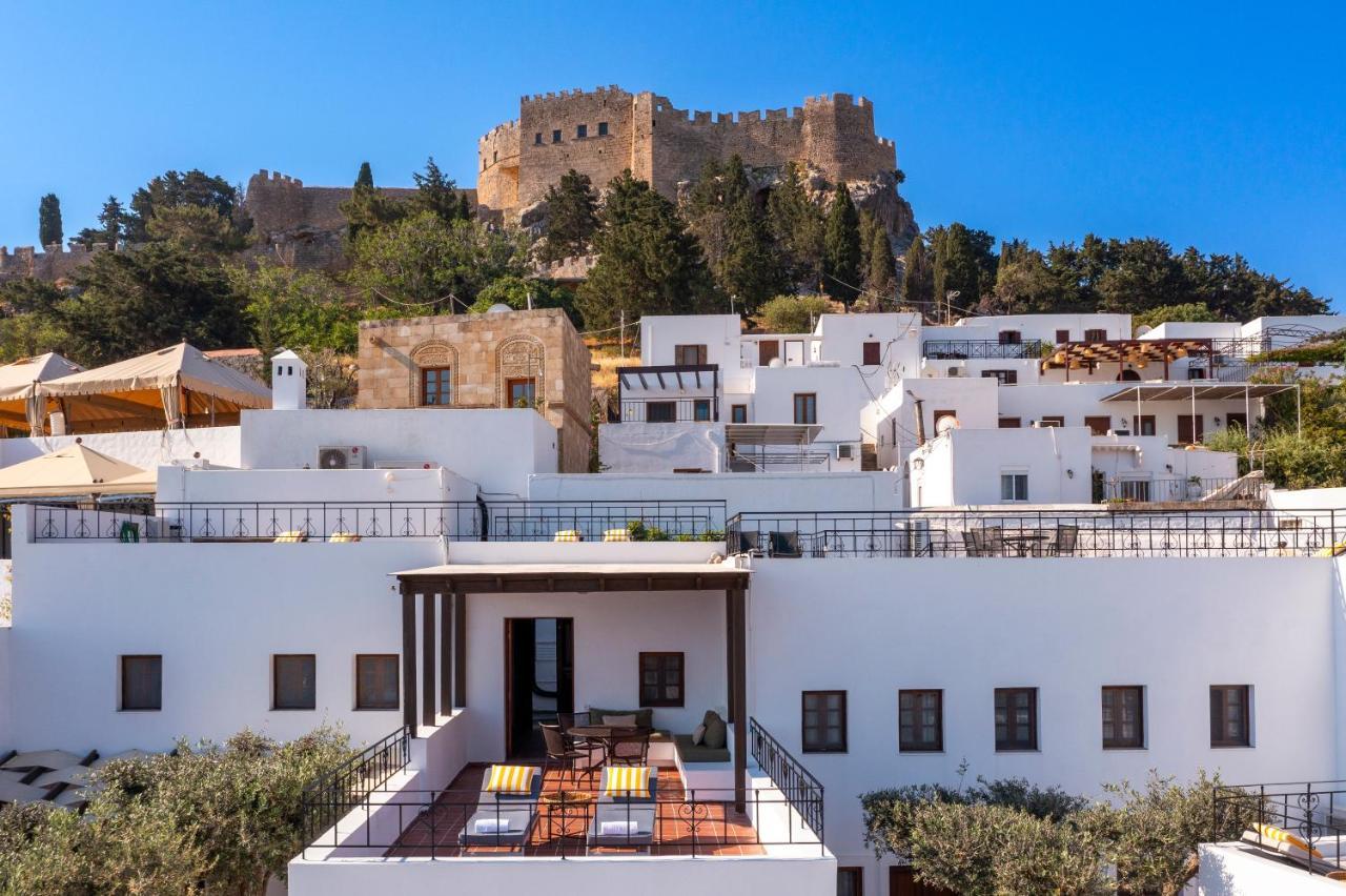 Maris Lindos Suites & Apartments Esterno foto